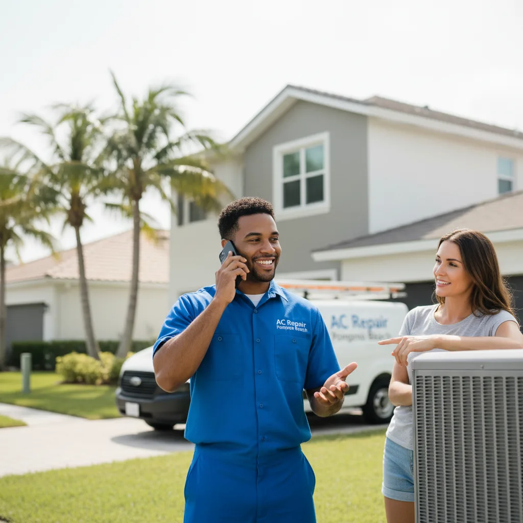 AC Repair Pompano Beach customer support in Frisco City